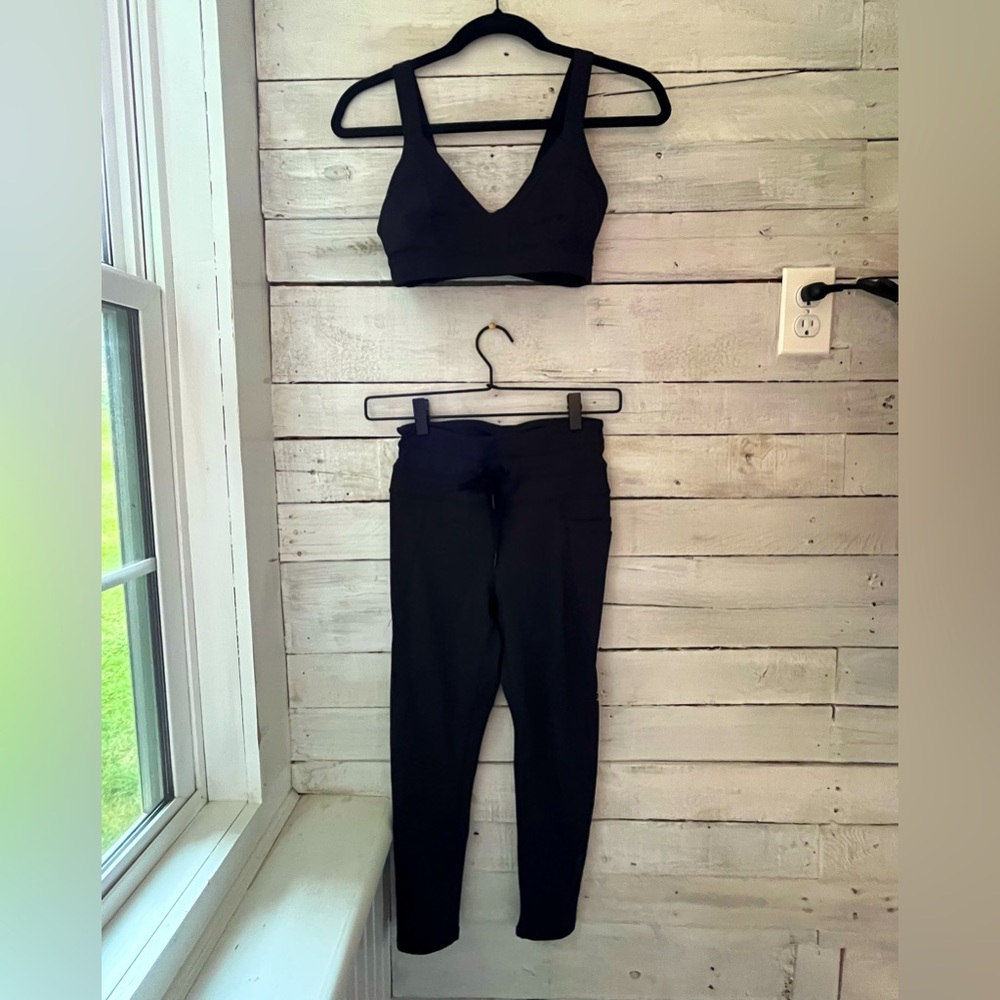 Lilybod Drawstring Leggings With Pockets & Matchi… - image 1